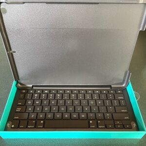 Logitech’s Slim Folio Keyboard Case 
Gen. 7,8,9 iPads